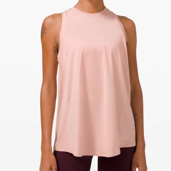Lululemon All Tied Up Tank Top Pink Mist (First Release) - Picture 3 of 6